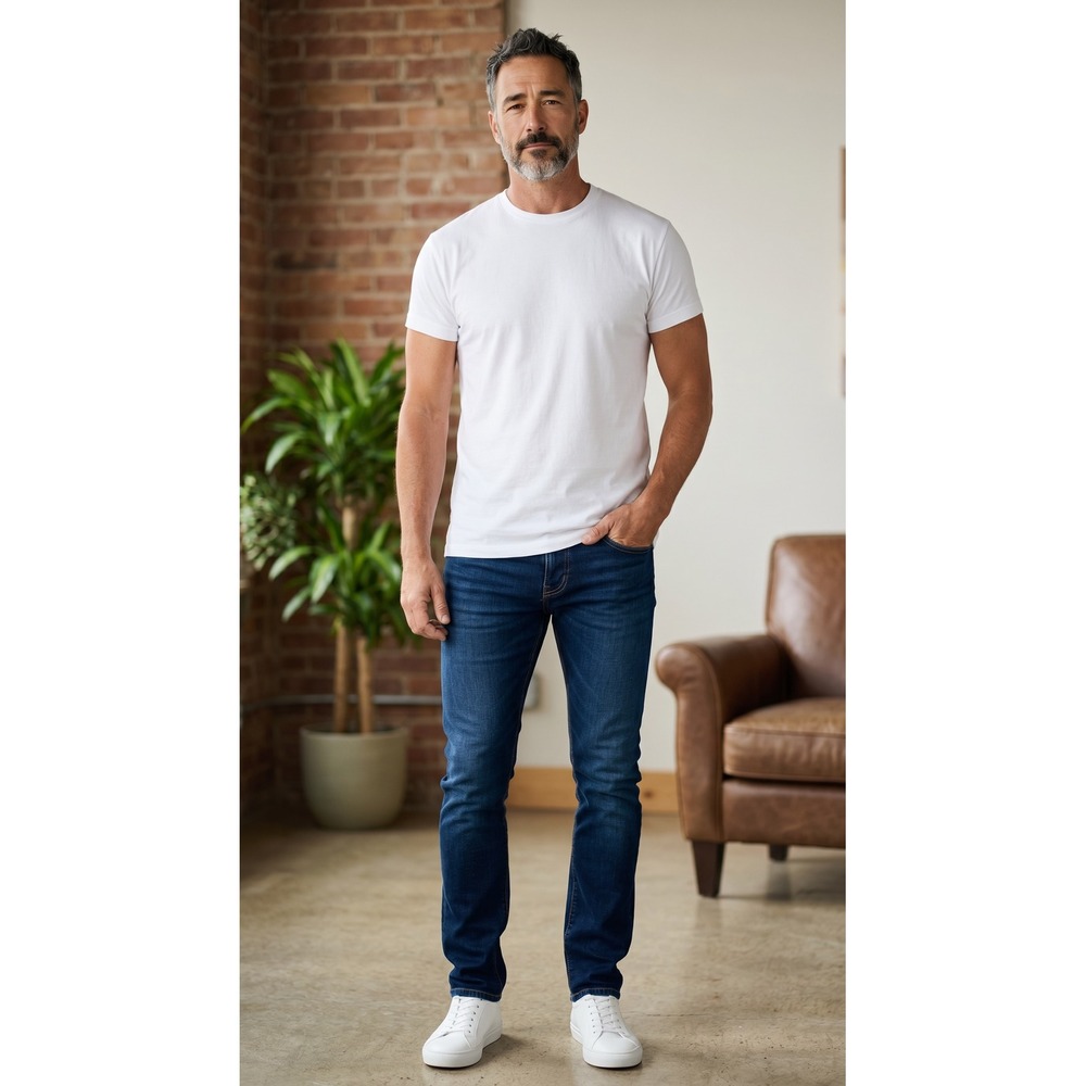 Levis 511 Slim Fit Jeans Mens 30x32 Dark Wash Blue Denim Pants 04511-1786